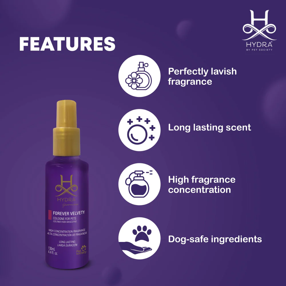 Hydra Groomers Forever Velvety Cologne for Dogs and Cats - Image 3