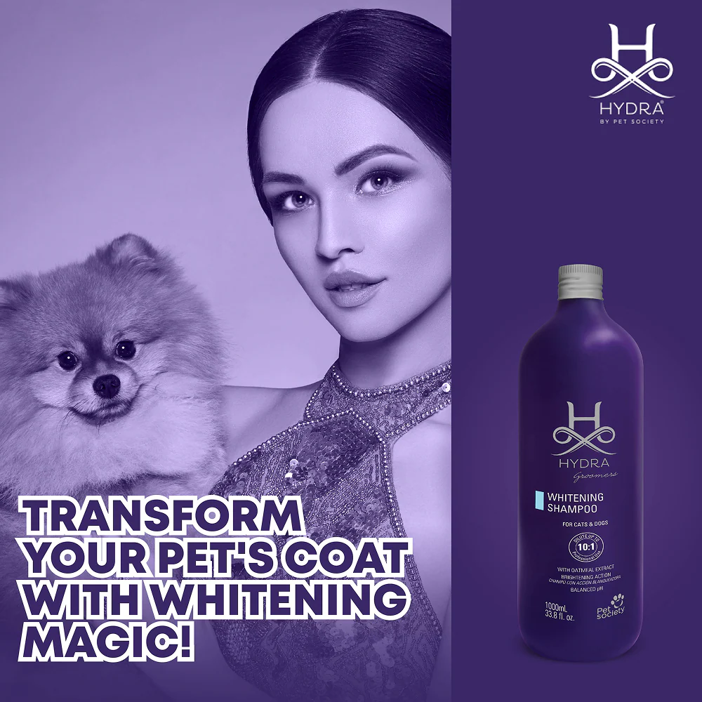 Hydra Groomers Oatmeal Extract Whitening Shampoo for Cats & Dogs - Image 5