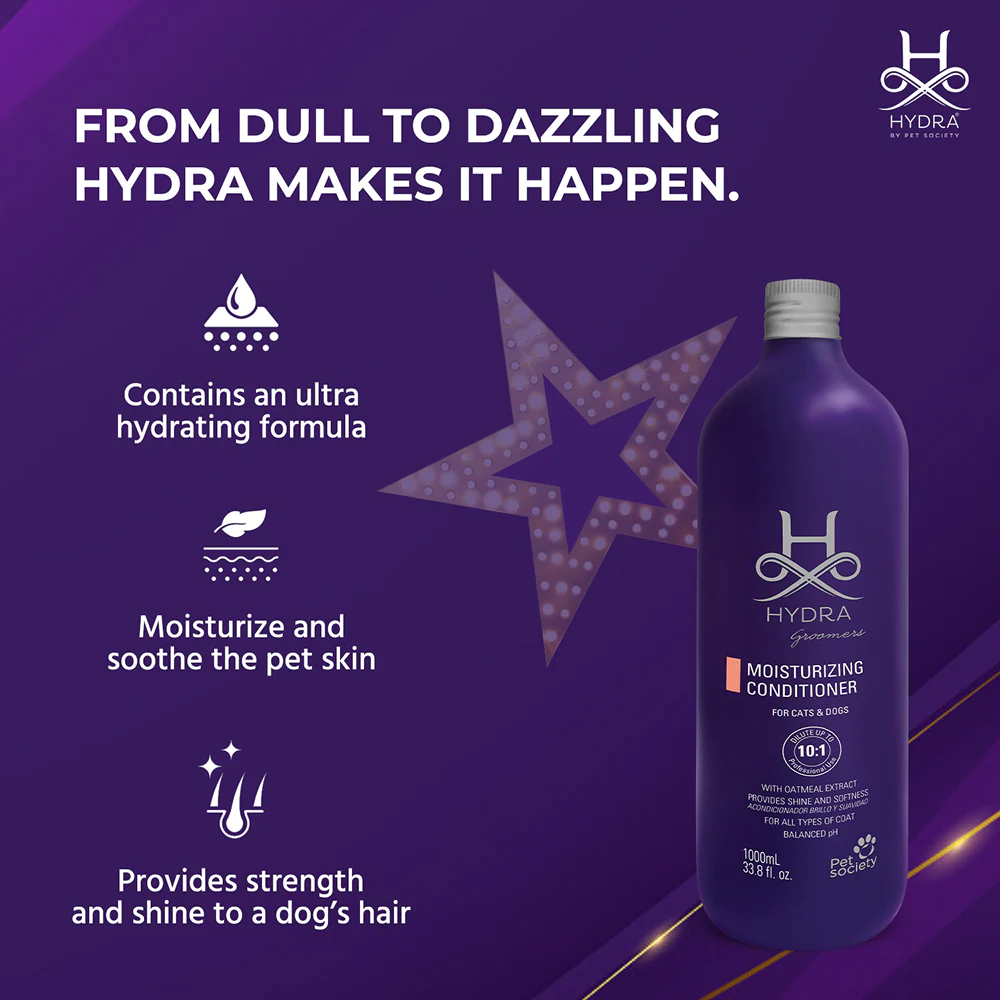 Hydra Groomers Oatmeal Moisturizing Conditioner for Cats & Dogs - Image 2