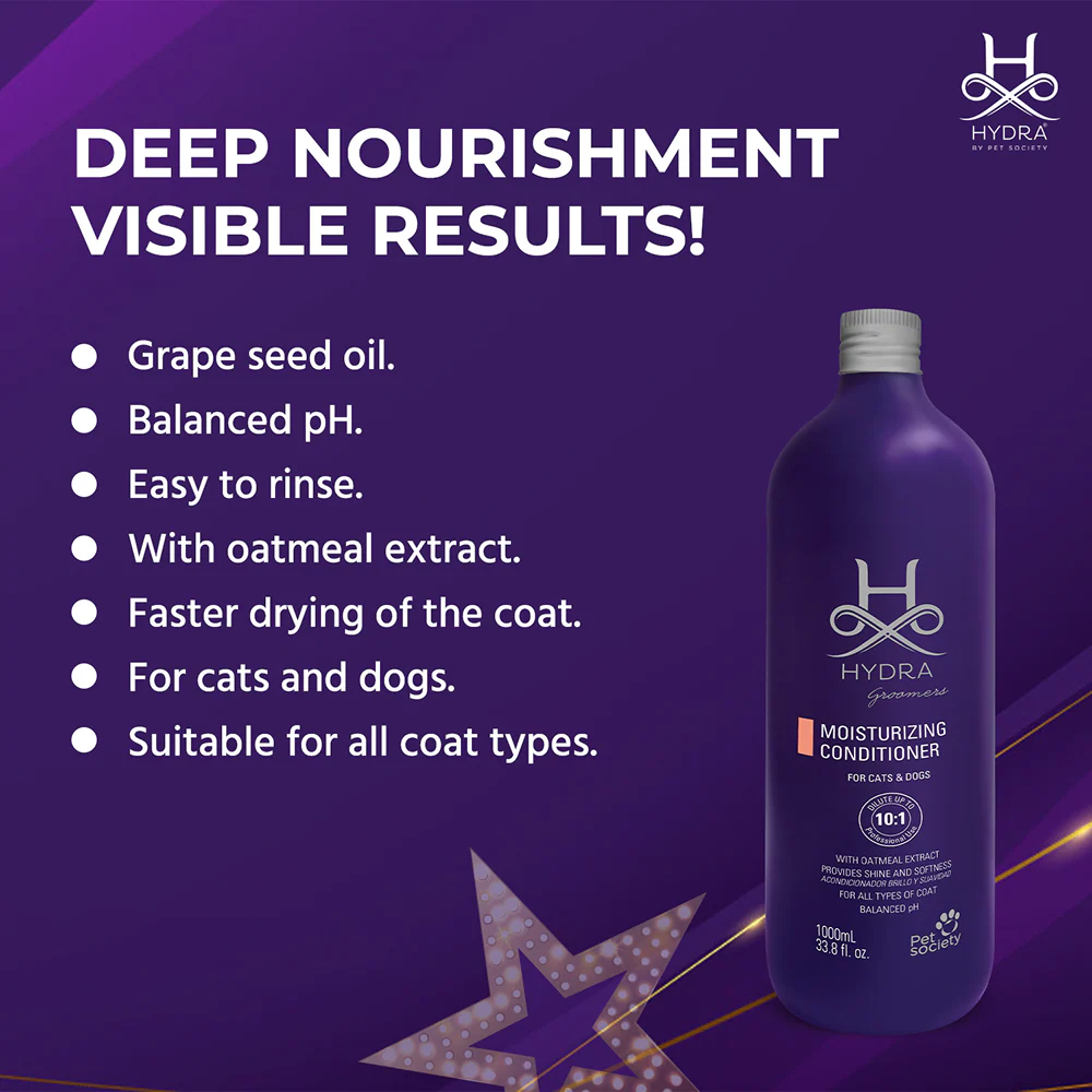 Hydra Groomers Oatmeal Moisturizing Conditioner for Cats & Dogs - Image 5