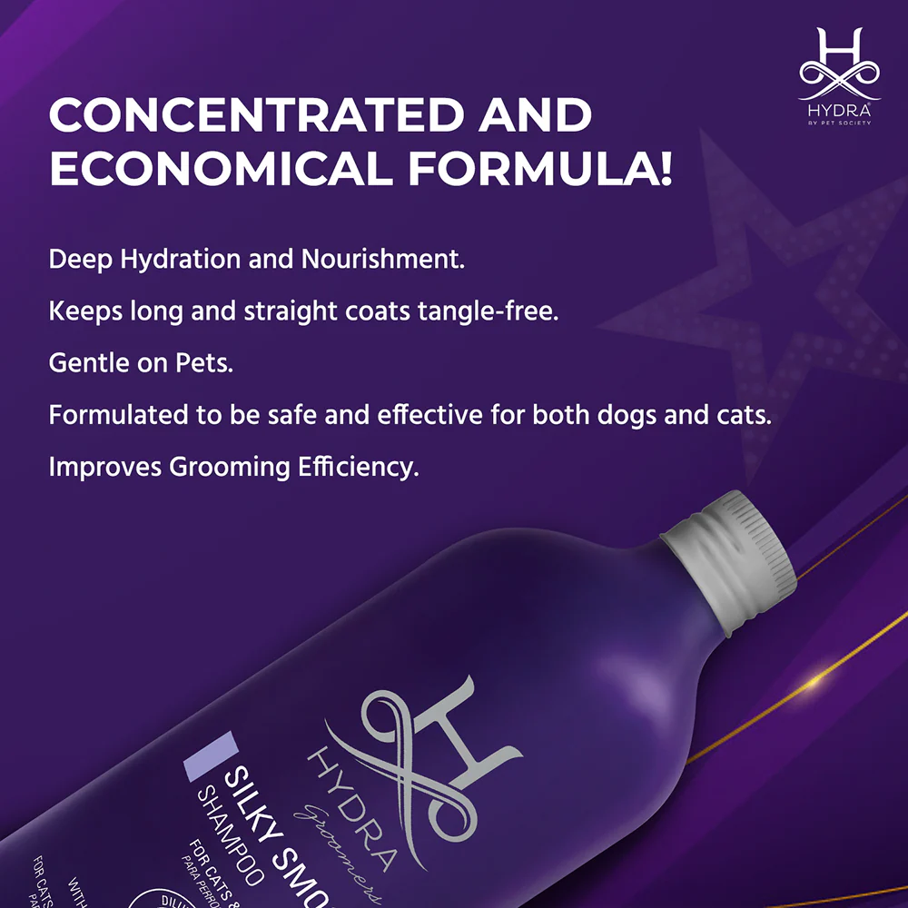 Hydra Groomers Silky Smooth Shampoo for Cats & Dogs - Image 3