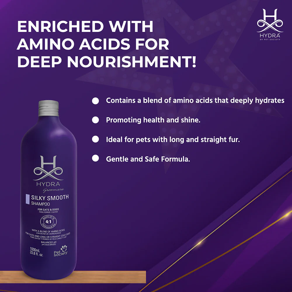 Hydra Groomers Silky Smooth Shampoo for Cats & Dogs - Image 5