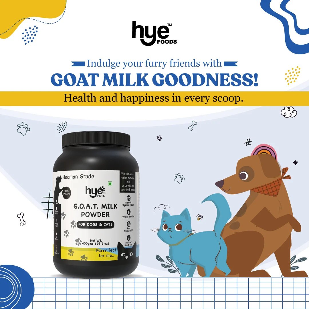HYE Pets Nutrient Rich Goat Milk Powder for Dogs and Cats - Image 4