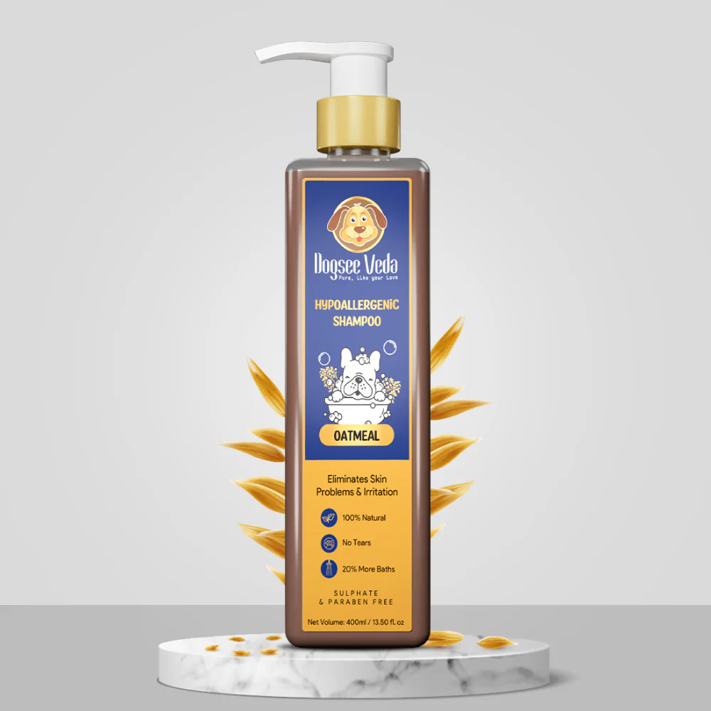 Dogsee Veda Hypoallergenic Oatmeal Shampoo for Dogs (200ml) - Image 10
