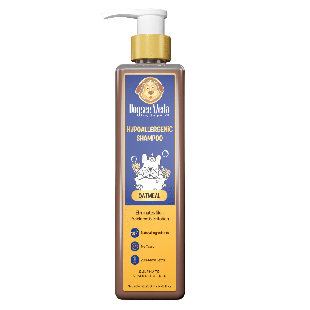 Dogsee Veda Hypoallergenic Oatmeal Shampoo for Dogs (200ml) - Image 2