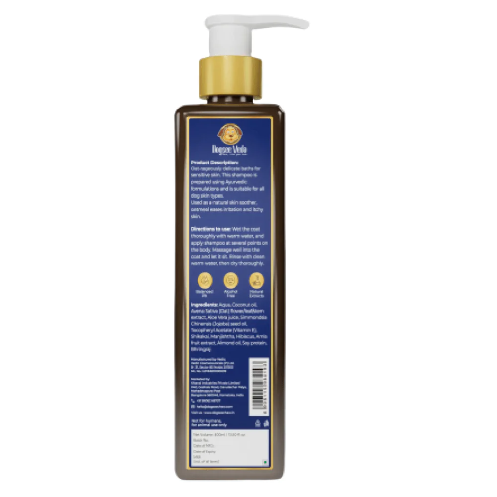Dogsee Veda Hypoallergenic Oatmeal Shampoo for Dogs (400ml) - Image 3