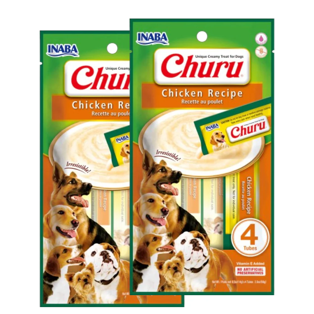 INABA Churu Chicken Recipe Dog Treats - Image 3