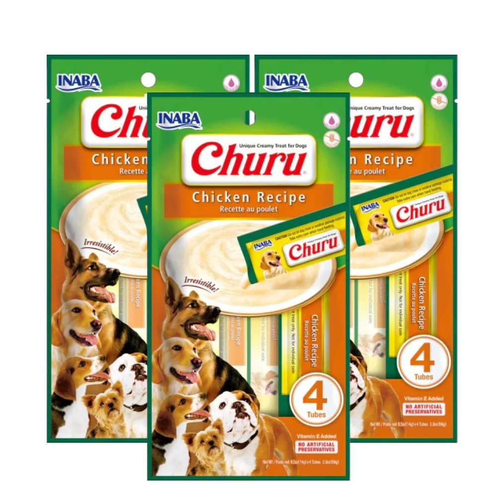 INABA Churu Chicken Recipe Dog Treats - Image 4