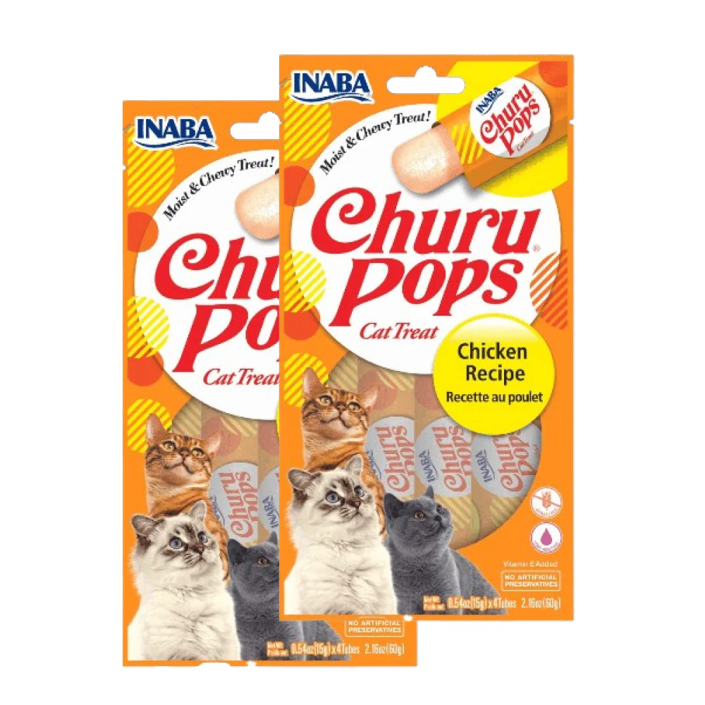 INABA Churu Pops Chicken Flavour Cat Treat - Image 7