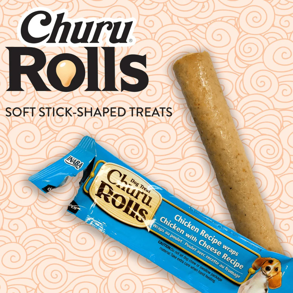 INABA Churu Roll Chicken Recipe Wraps Chicken Recipe Dog Treats - Image 4