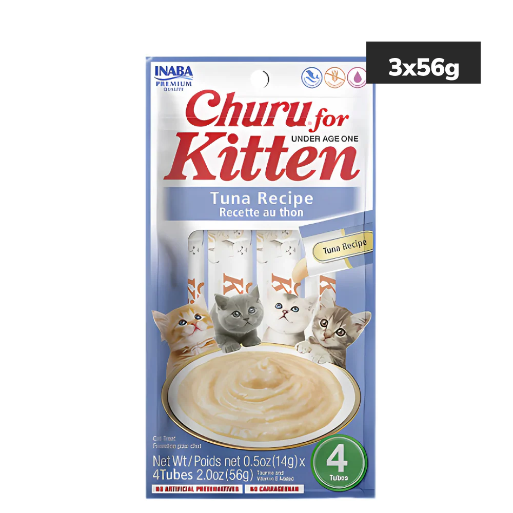INABA Churu Tuna Recipe Kitten Cat Treats - Image 3