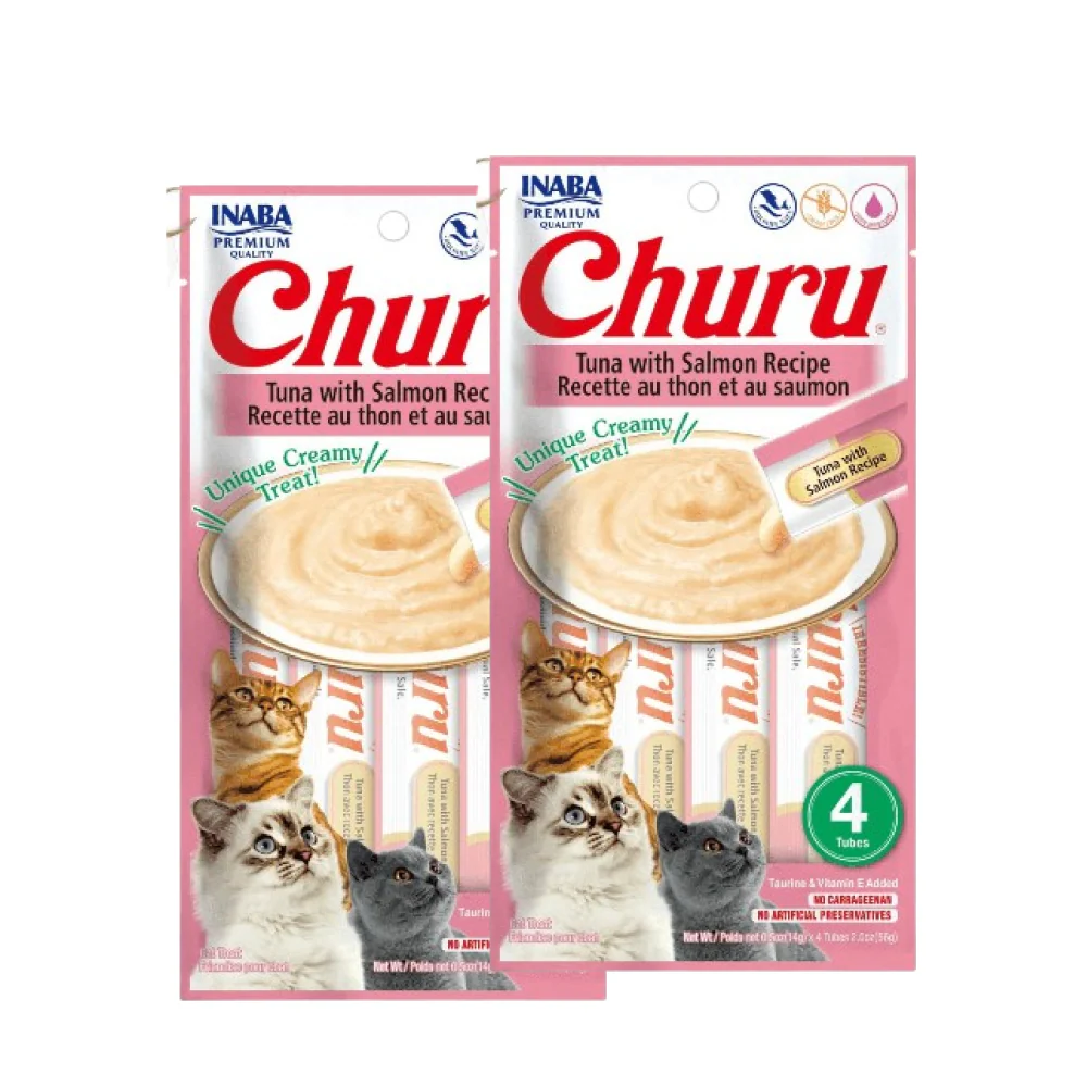 INABA Churu Tuna with Salmon Cat Treats - Image 8