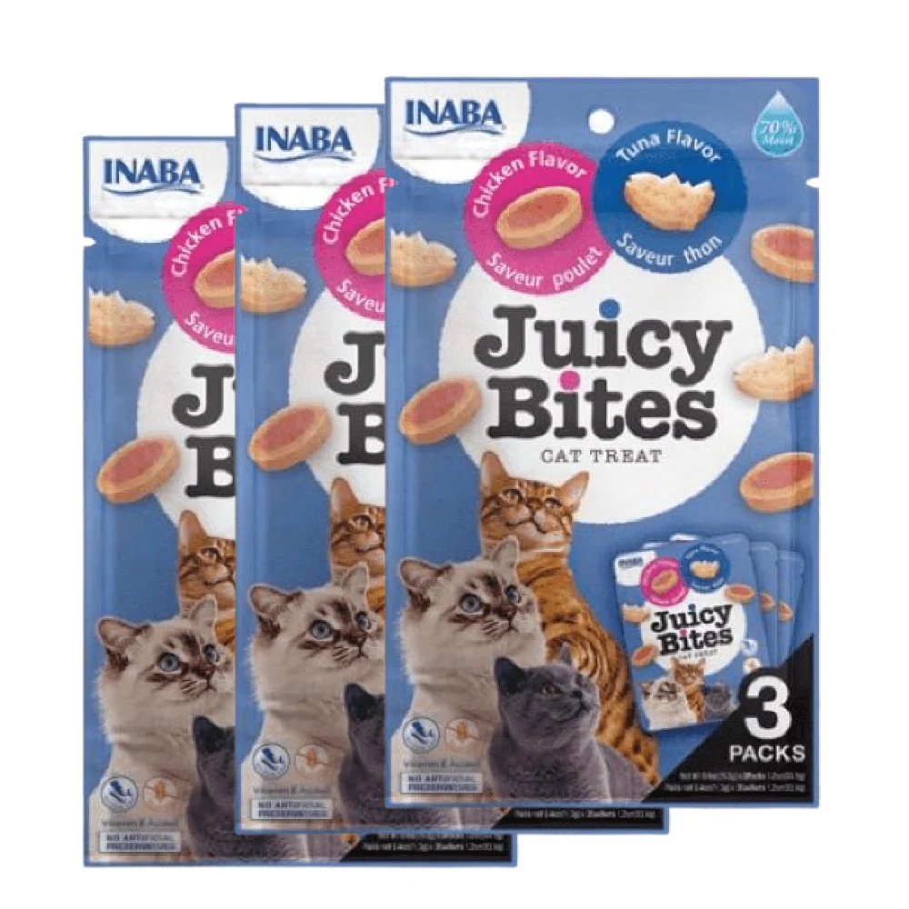 INABA Juicy Bites Tuna and Chicken Flavoured Cat Treats - Image 6