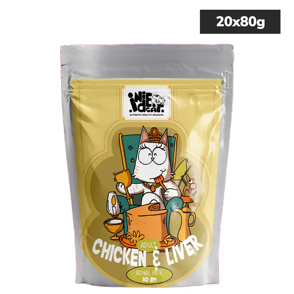 IndieCat Royal Pate Chicken and Liver Adult Cat Wet Food - Image 12