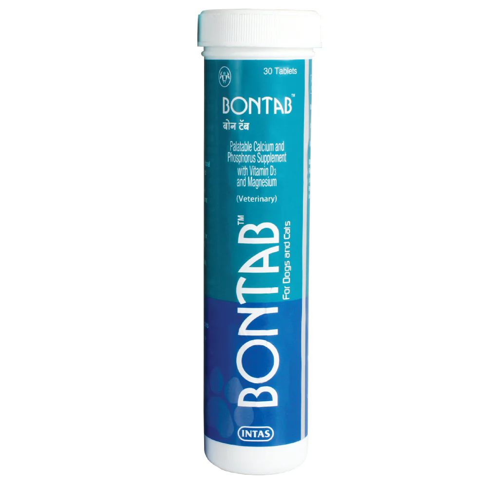 Intas Bontab Calcium Supplement for Dogs and Cats - Image 2