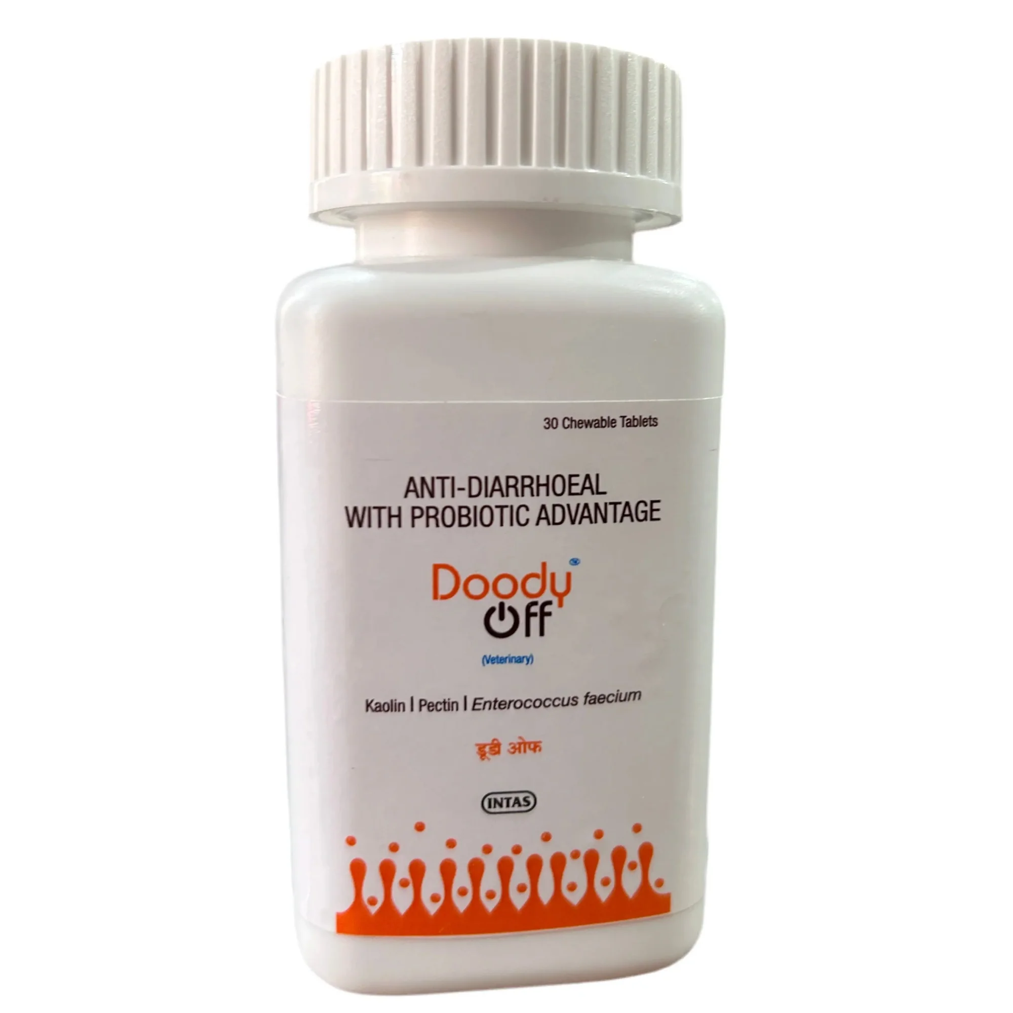 Intas Doody Off Tablets (Antidiarrhoel & Probiotic) for Dogs and Cats - Image 2