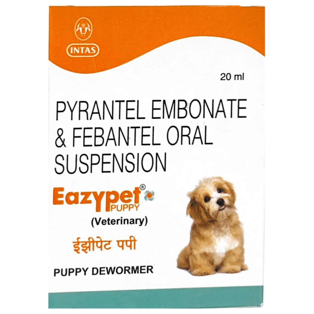 Intas Eazypet Dewormer and Zipvit Drops Multivitamin Supplement for Puppies Combo - Image 2