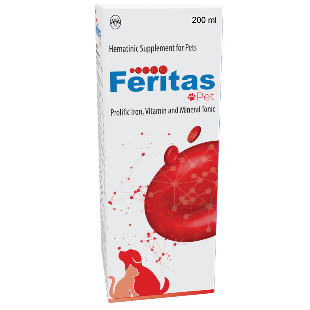 Intas Feritas Pet Hematinic Supplement for Dogs and Cats - Image 2