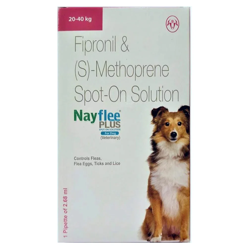 Intas Nayflee Plus Tick & Flea Spot On Dogs - Image 2