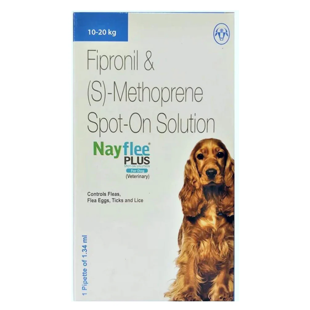 Intas Nayflee Plus Tick & Flea Spot On Dogs - Image 4