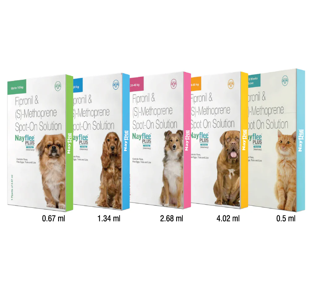 Intas Nayflee Plus Tick & Flea Spot On Dogs - Image 5