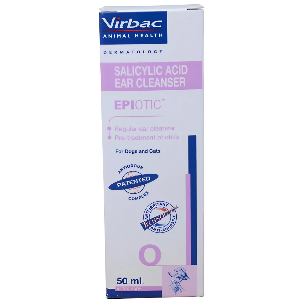 Intas Pomisol Ear Drops (15ml) and Virbac Epiotic Ear Cleanser for Dogs & Cats (50ml) Combo - Image 3