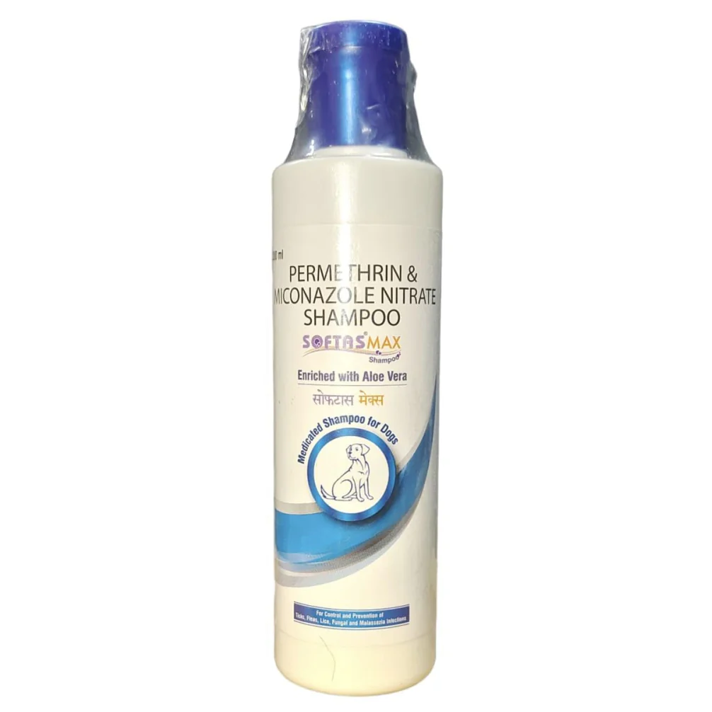 Intas Softas Max Tick & Flea Shampoo for Dogs - Image 3