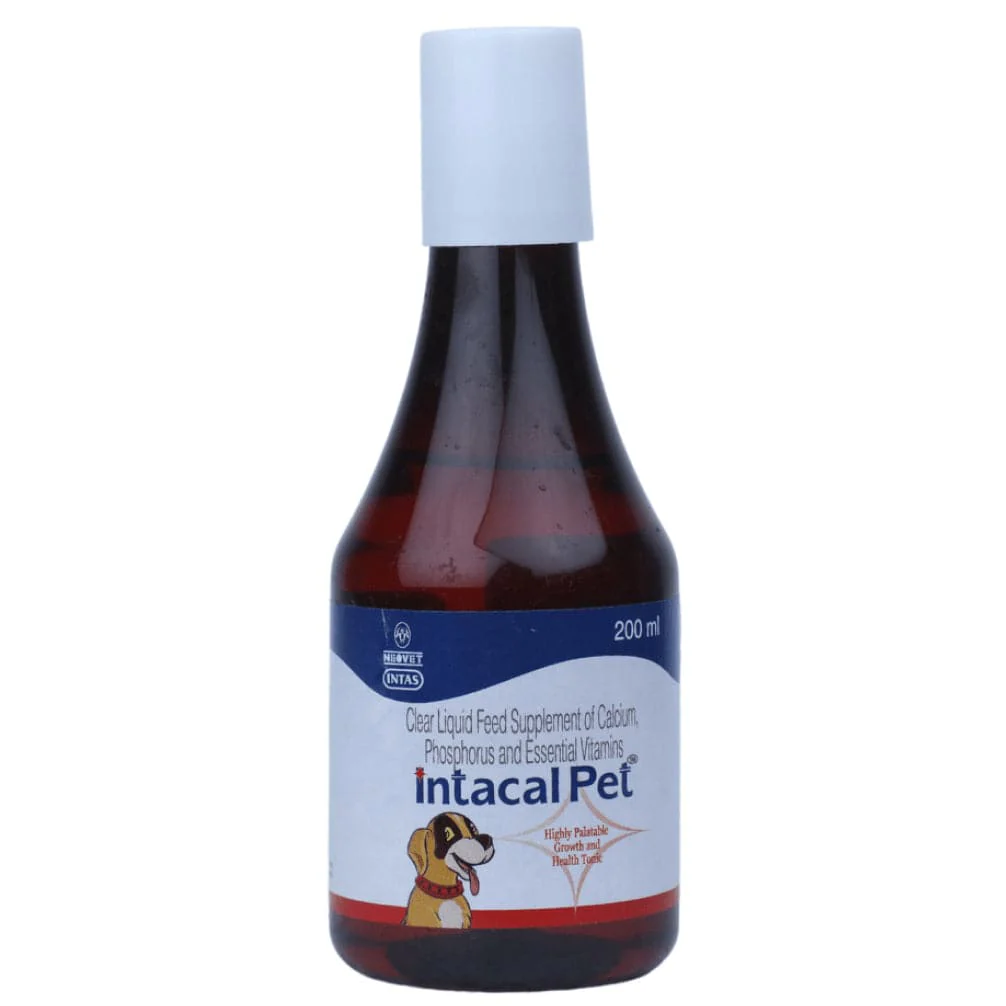 Intas Zipvit & Intacal Calcium & Multivitamin Supplement Combo for Dogs & Cats - Image 2