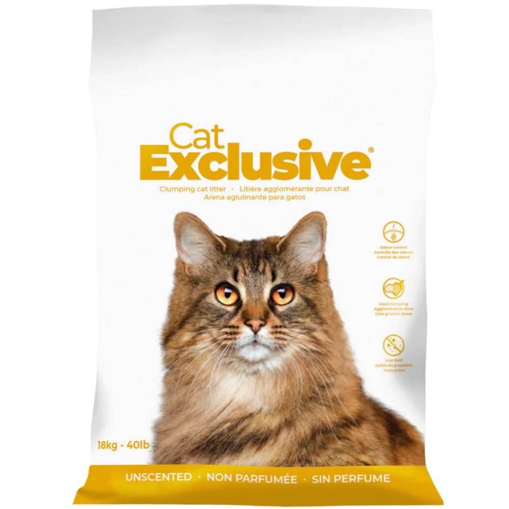 Intersand Cat's Exclusive Sodium Bentonite Clumping Unscented Cat Litter - Image 4