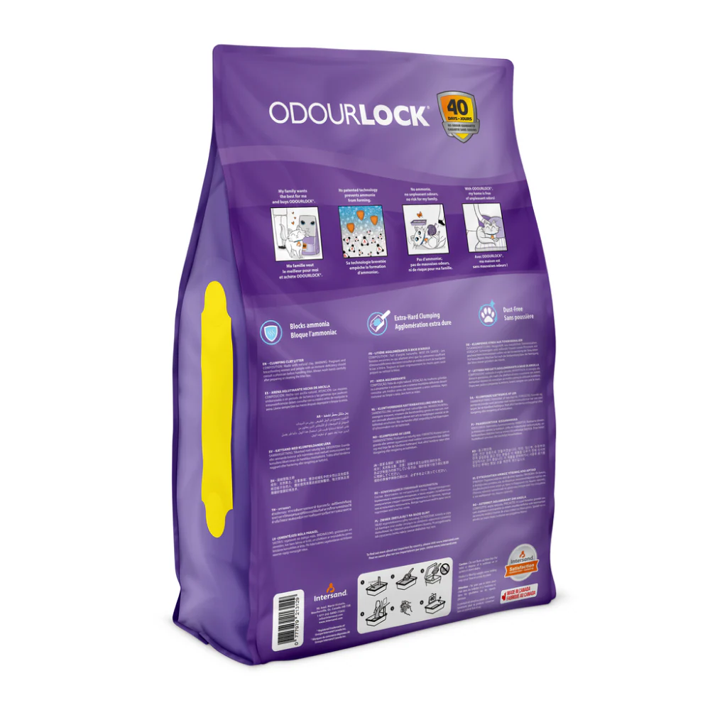 Intersand Lavender Scented Odour Lock Cat Litter - Image 2