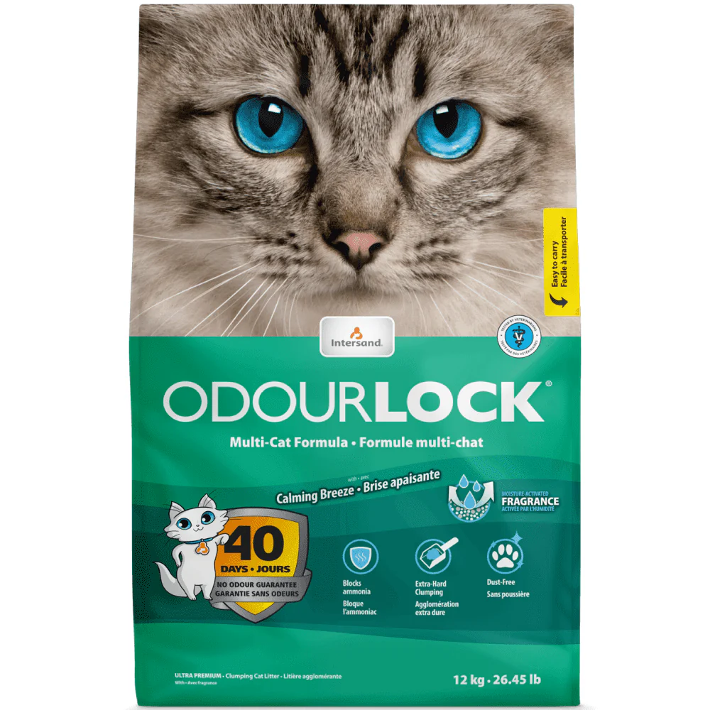 Intersand Scented Odour Lock Calming Breeze Cat Litter (Limited Stocks)