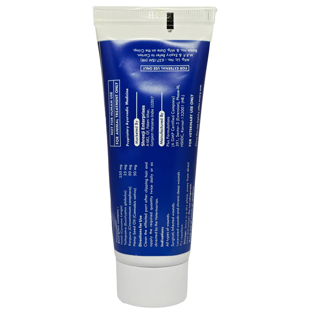 JaiVI HB Healing Cream for Dogs and Cats (Herbal Wound Care Formula) - Image 3