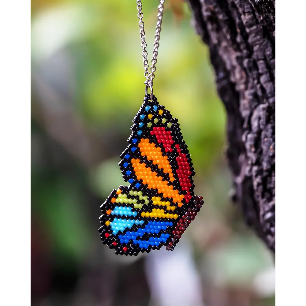 Jenni & Janki Handcrafted Miyuki Irene Necklace - Image 4