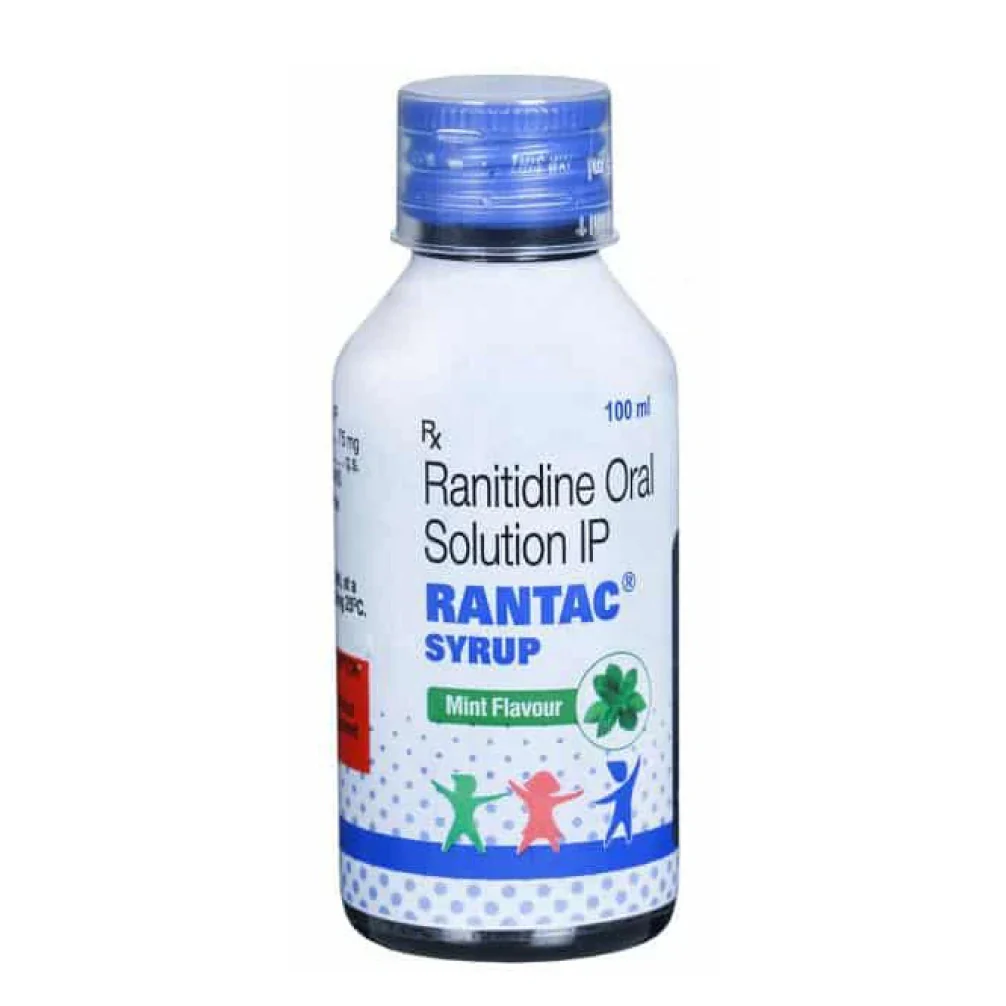 JB Rantac Syrup Ranitidine Oral Solution