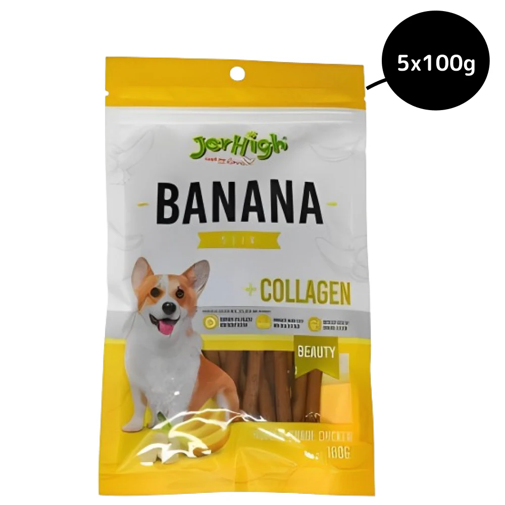 JerHigh Banana Stick Dog Treats - Image 2