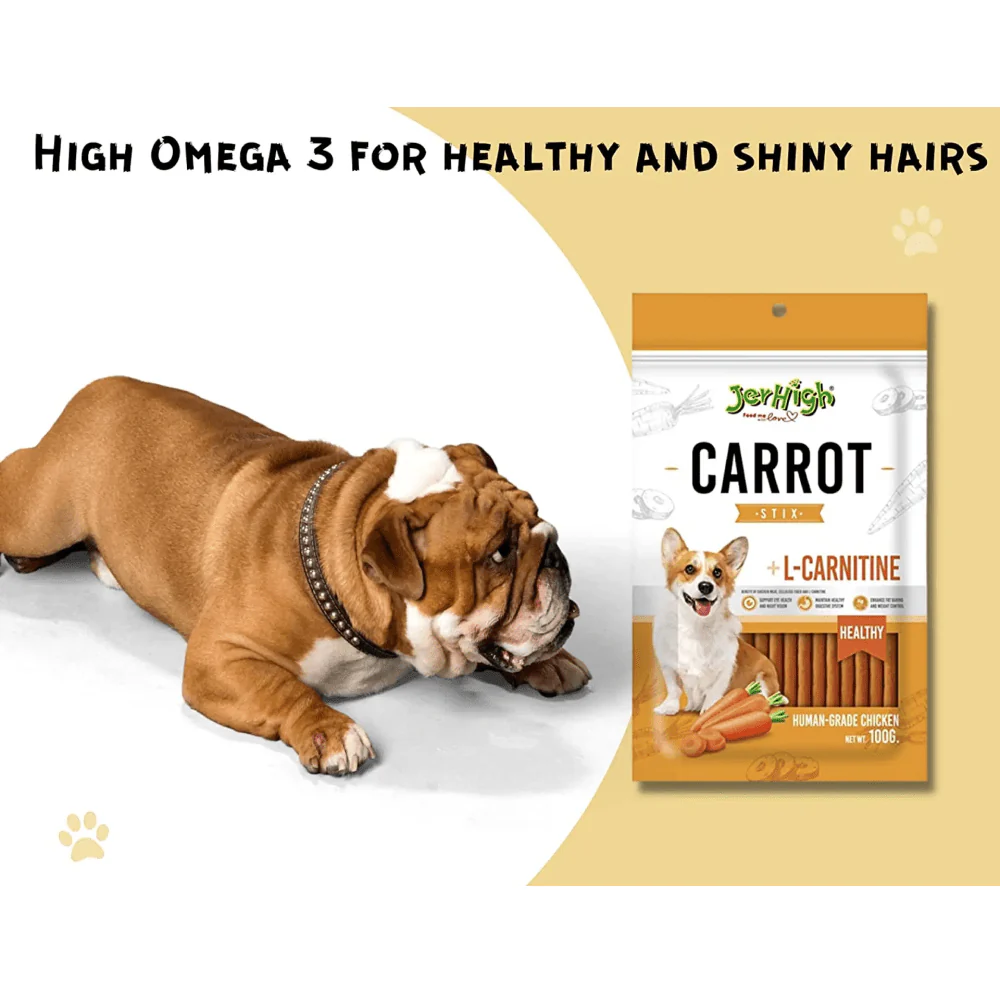 JerHigh Carrot Sticks Dog Treats - Image 3