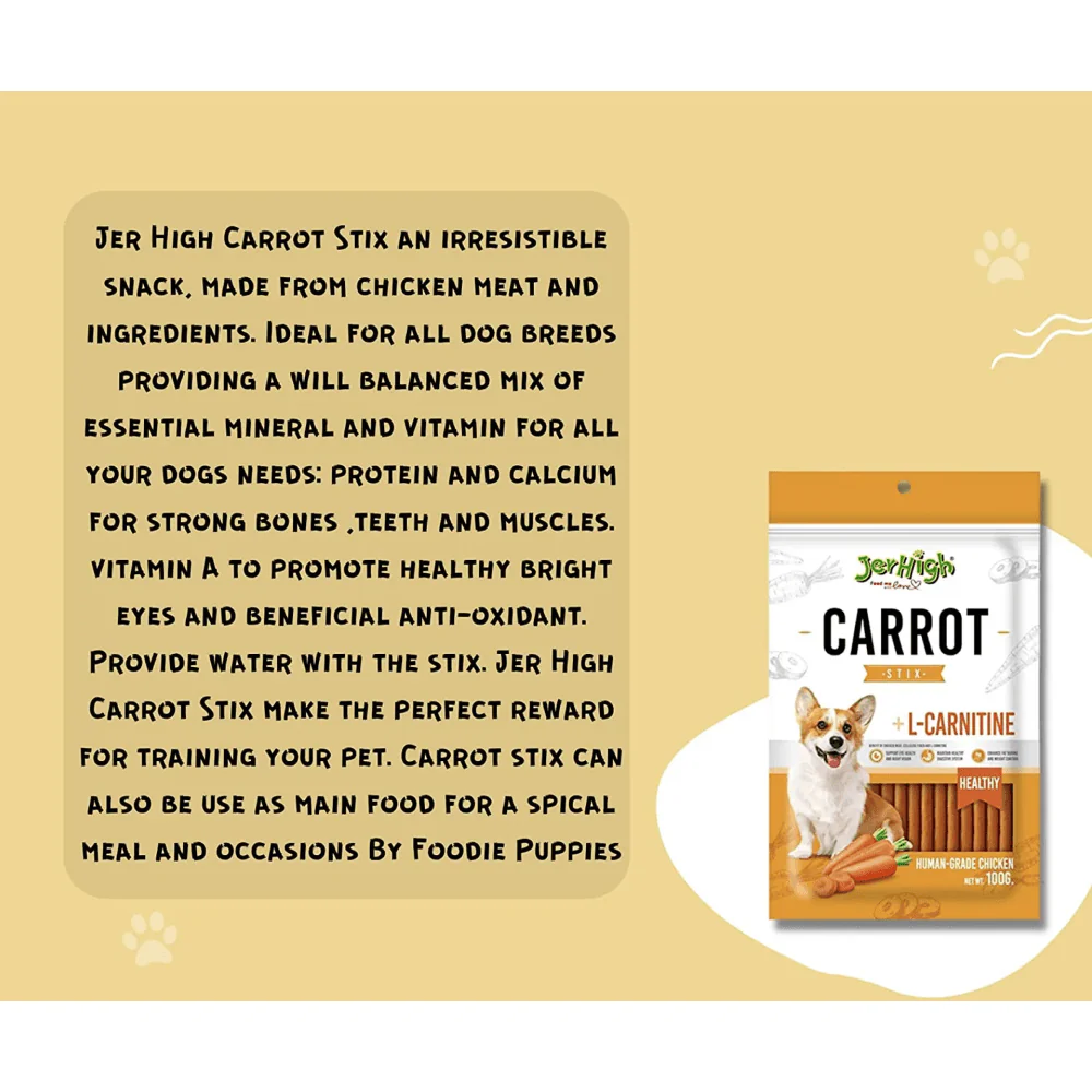 JerHigh Carrot Sticks Dog Treats - Image 4