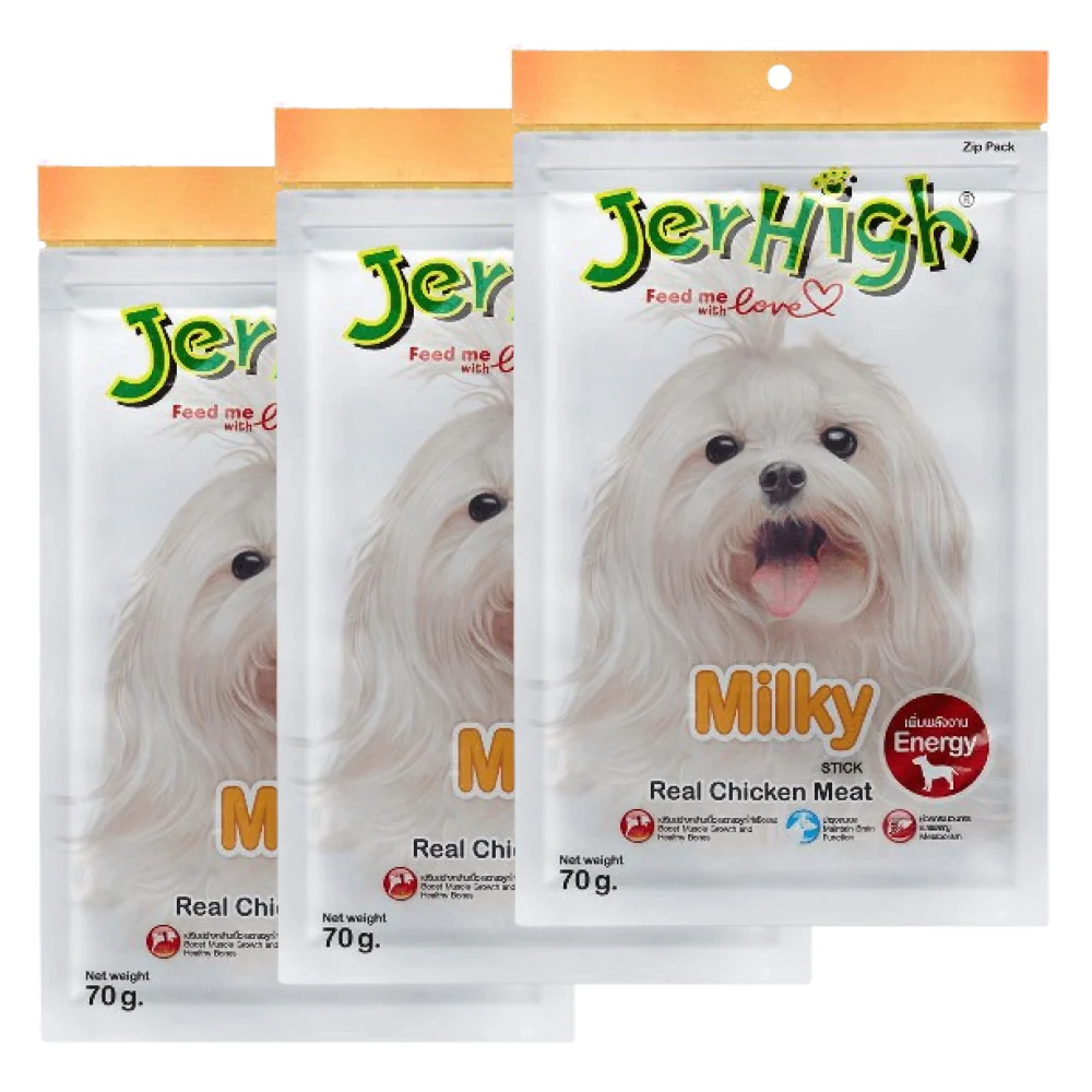 JerHigh Chicken Milky Dog Treat - Image 3