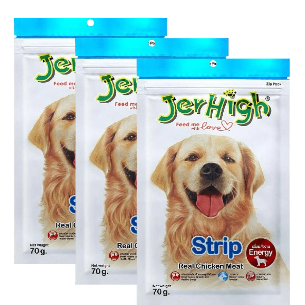 JerHigh Chicken Strip Dog Treat - Image 3