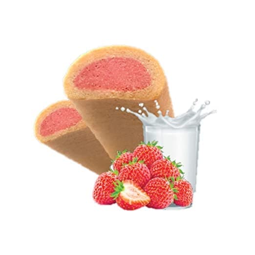 JerHigh Milky With Strawberry Duo Stick Dog Treat - Image 2