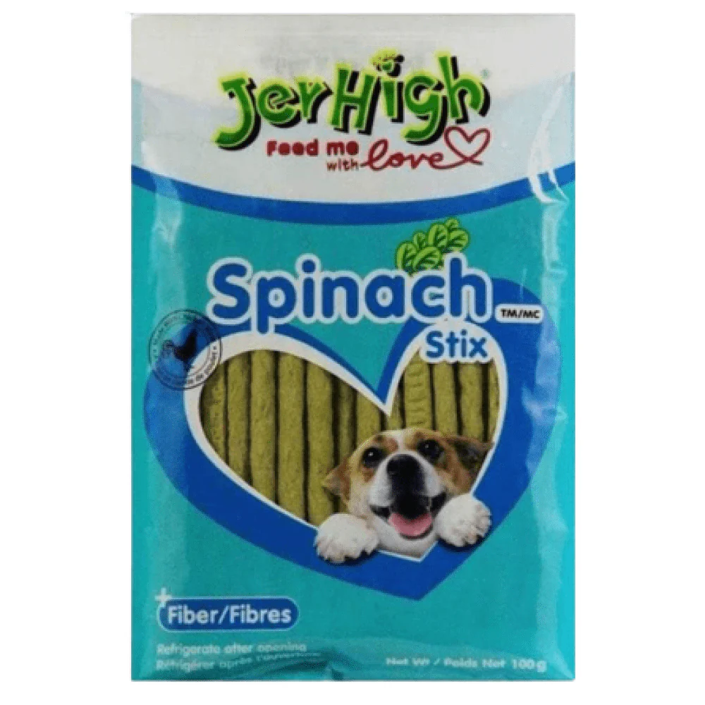 JerHigh Spinach Stix Dog Treats - Image 2