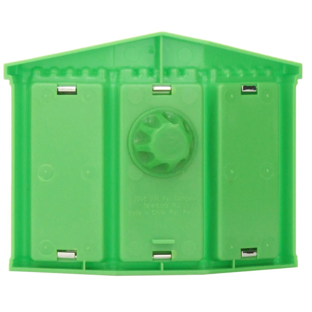 JW Activity Fun House Mirror Toy for Birds (Green) - Image 3