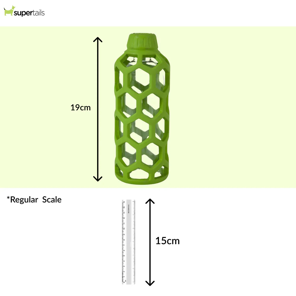 JW Holee Water Bottle Toy for Dogs (Green) - Image 2