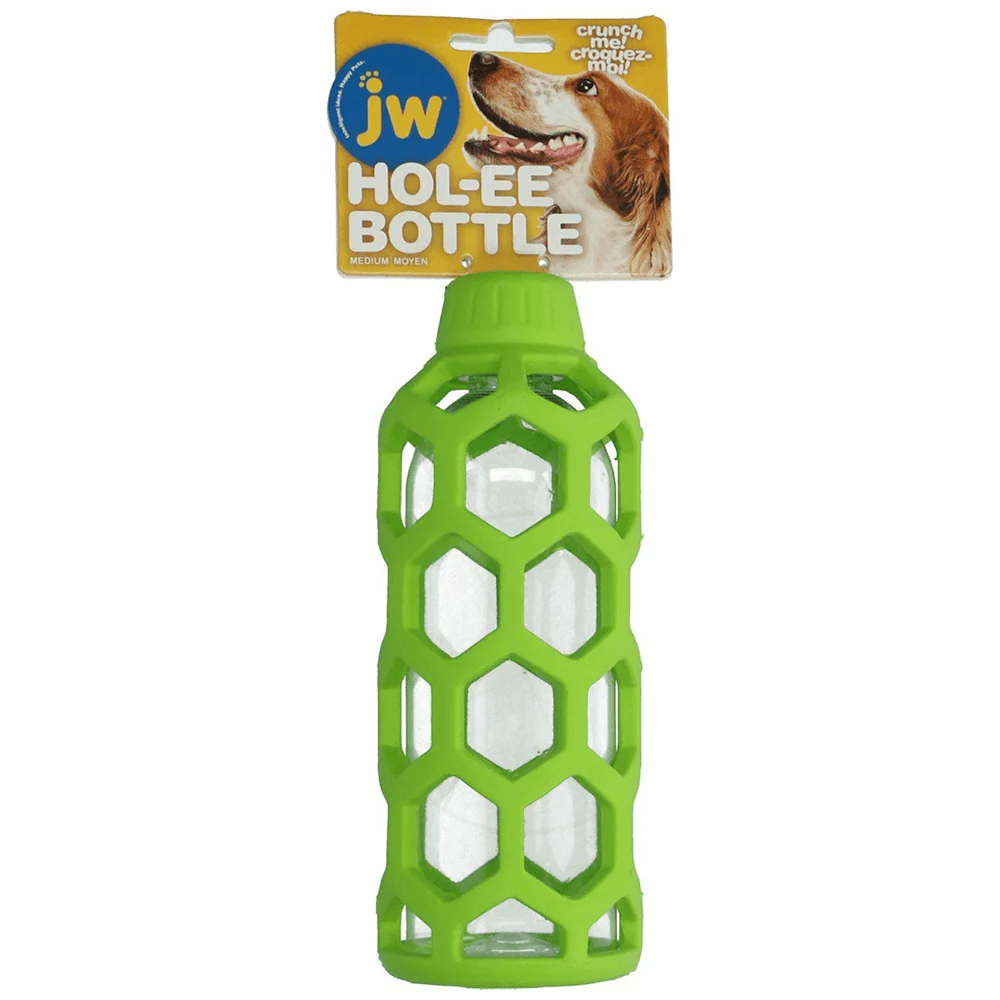 JW Holee Water Bottle Toy for Dogs (Green) - Image 3