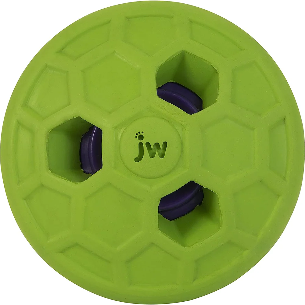 JW Natural Sound Rumbler Toy for Dogs (Green) - Image 6