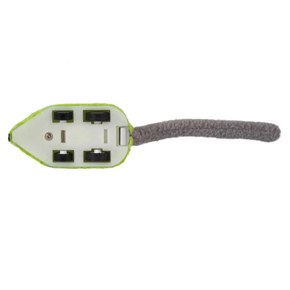 JW Zippy Mouse Toy for Cats (Green) - Image 5