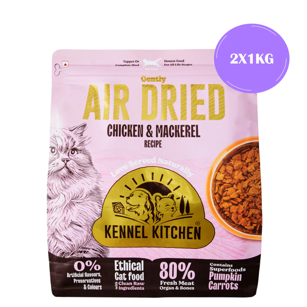 Kennel Kitchen Air Dried Chicken and Mackerel for Cat Dry Food (All Life Stage) - Image 8