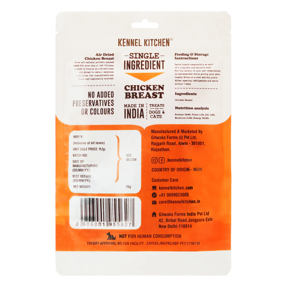 Kennel Kitchen Air Dried Chicken Jerky Dog and Cats Treats - Image 16