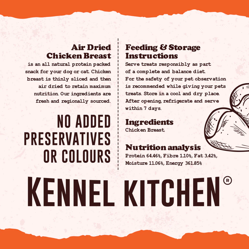 Kennel Kitchen Air Dried Chicken Jerky Dog and Cats Treats - Image 5