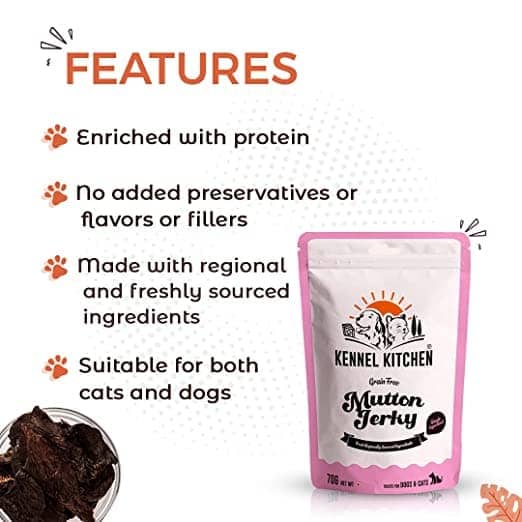 Kennel Kitchen Air Dried Mutton Jerky Dog and Cat Treats - Image 11